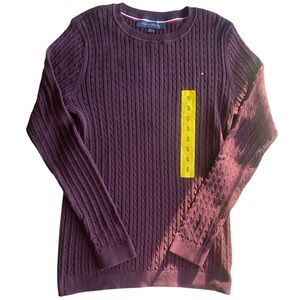 NWT Tommy Hilfiger Women's Cable Knit Sweater  (S)